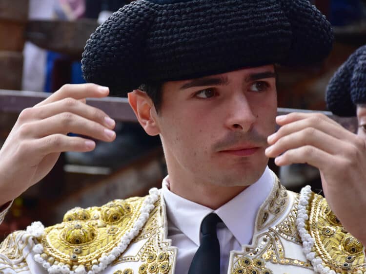 El novillero de El Espinar Curro Muñoz. / A.M.