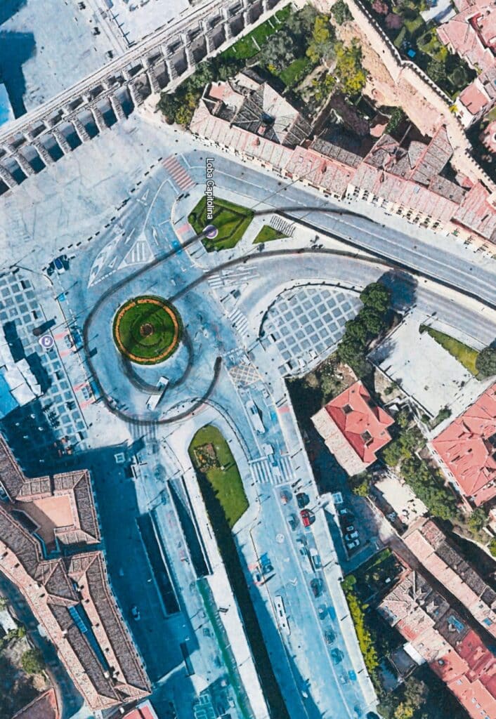 HAGAMOS UN ESFUERZO POR NUESTRO ACUEDUCTO, MONUMENTO PATRIMONIO DE LA HUMANIDAD 2 Propuesta para el alejamiento del tráfico del Acueducto de Segovia.