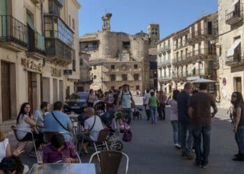 Turistas en Sepúlveda./KAMARERO