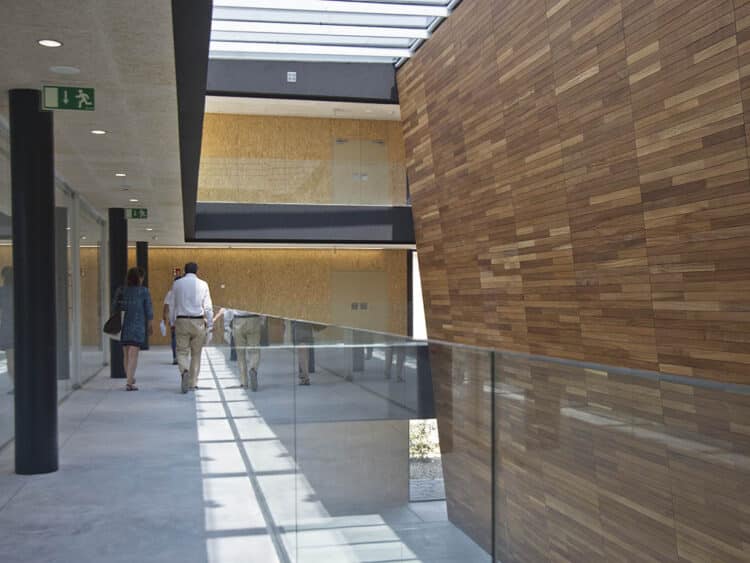 La Junta acuerda la financiación para la tercera fase del Campus de Segovia 1 Instalaciones de la segunda fase del Campus 'María Zambrano' de Segovia. / KAMARERO