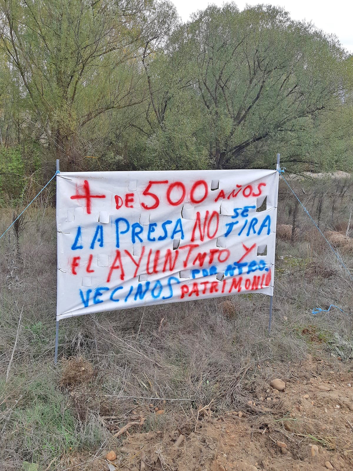 Un pueblo con el corazón roto. Derriban la presa de Veganzones 3 WhatsApp Image 2026 01 13 at 15.56.28