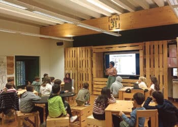 Imagen de una de las sesiones celebradas en el IE Creativity Center de Segovia. / IEU