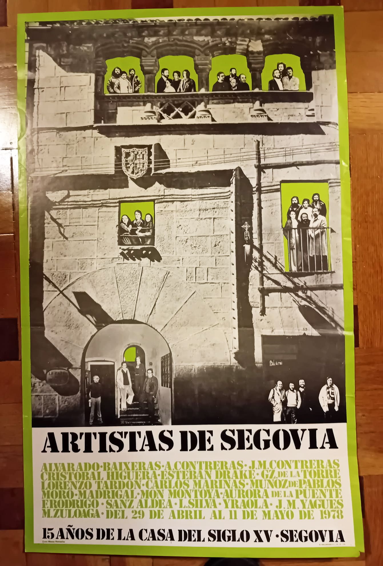 Ángel Serrano 4 XV Aniversario de la Casa del Siglo XV.