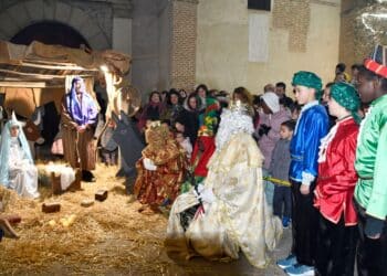 Belén en Nava de la Asunción.. / Amador Marugán