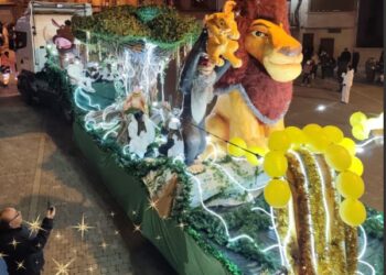 Vista de una de las carrozas. / ASOCIACIÓN CARROZAS DE FUENTEPELAYO