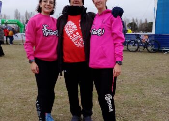 Sandra San Miguel, Pilar Moreno y Antonio en Valladolid./CAS