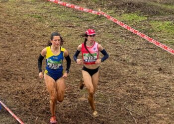 Claudia Corral durante una prueba de la presente temporada./FETACYL