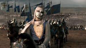 Libertad de cine 6 “El reino de los cielos”, protagonizada por Liam Neeson y Orlando Bloom.