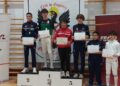 Julián Blanco,  campeón en espada M15 en Salamanca./ESGRIMA SEGOVIA
