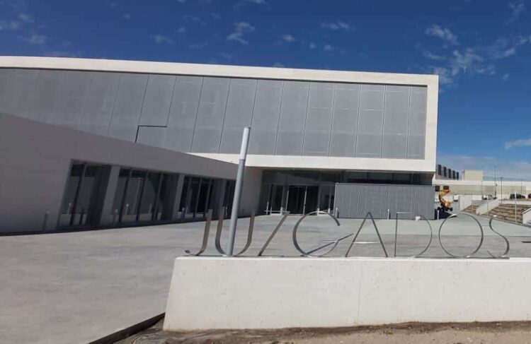 El edificio de los juzgados de la avenida Gerardo Diego fue inaugurado en 2023./ E. A.