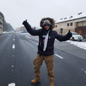 ‘La Leyenda’, donde la moto se convierte en familia 2 Óscar Ortega en la presente edición de la concentración motera / E.A.