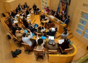 Pleno del Ayuntamiento de Segovia. / Héctor Criado