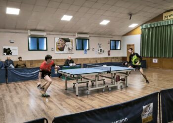 Un instante de partido entre Seghos ETM y CTM Coslada en Espirdo./SEGHOS