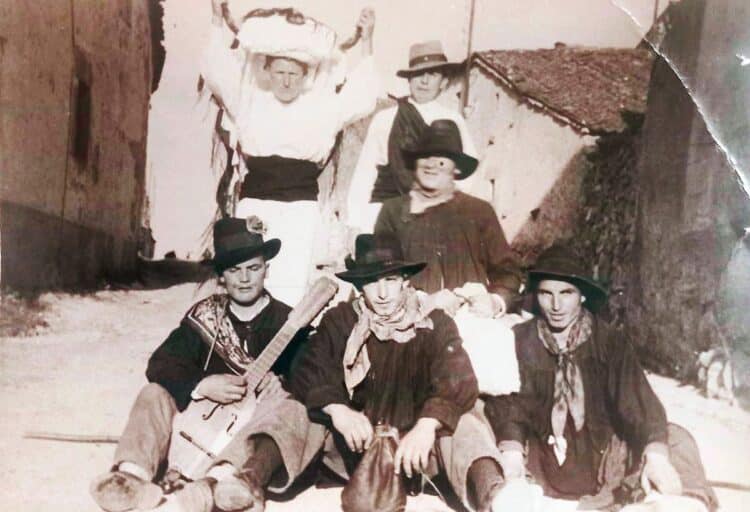 Imagen de la Vaquilla de Matabuena a mediados del siglo pasado.