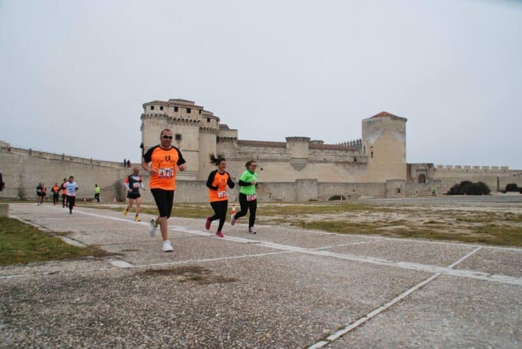 Un momento de una pasada edición de la carrera./ ATLÉTICO CUÉLLAR