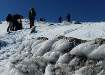 Imagen de una pasada edición de la Travesía./ E.A.