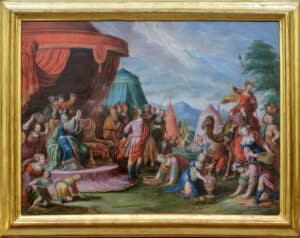 El milagro del maná.