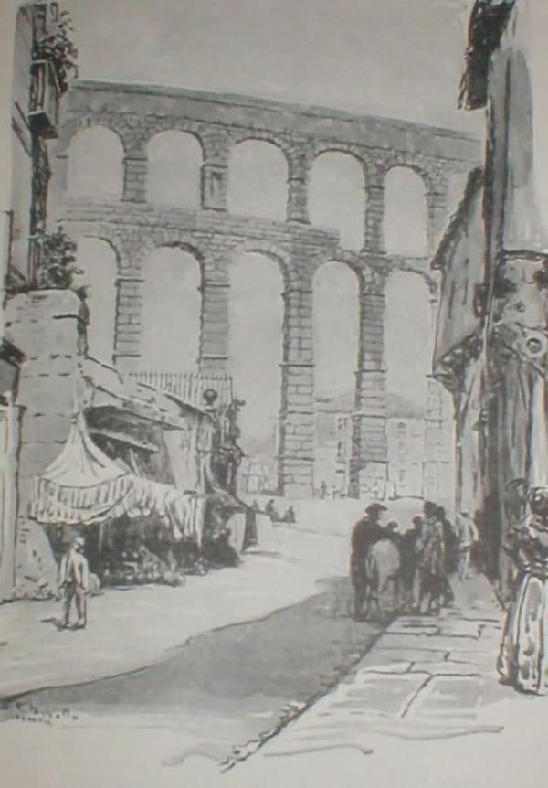 1 Ernest Clifford 1922 Acueducto desde la calle Real 1 1