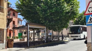 Prosperidad desde tiempos remotos 4 La calle Real de Palazuelos, vista desde la Plaza de Arriba.