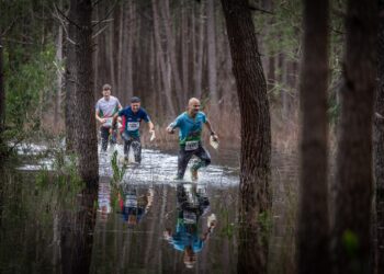Un instante de la prueba celebrada en Mira./SEGOVIA ORIENTACIÓN