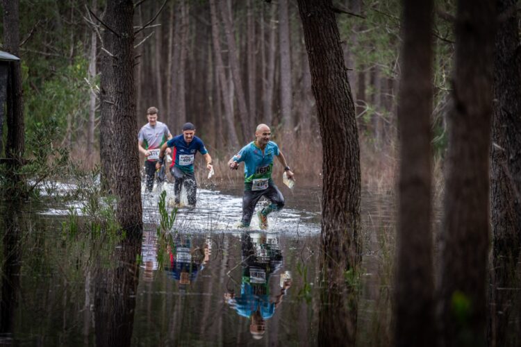 Un instante de la prueba celebrada en Mira./SEGOVIA ORIENTACIÓN