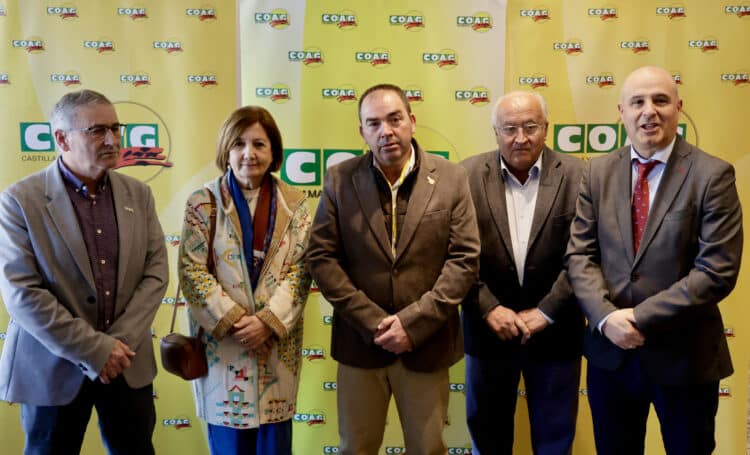 COAG reclama a la CHD una mayor capacidad de almacenaje de agua 1 Clausura del VIII Congreso de COAG Salamanca. / David Arranz