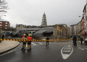 Desde el 22 de enero se han producido derrumbes en varios puntos de Castilla y León. / César Sánchez