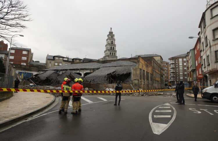 Desde el 22 de enero se han producido derrumbes en varios puntos de Castilla y León. / César Sánchez