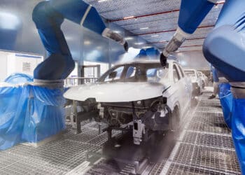 El retroceso se debe en parte a la contracción de ventas en el sector de la automoción.