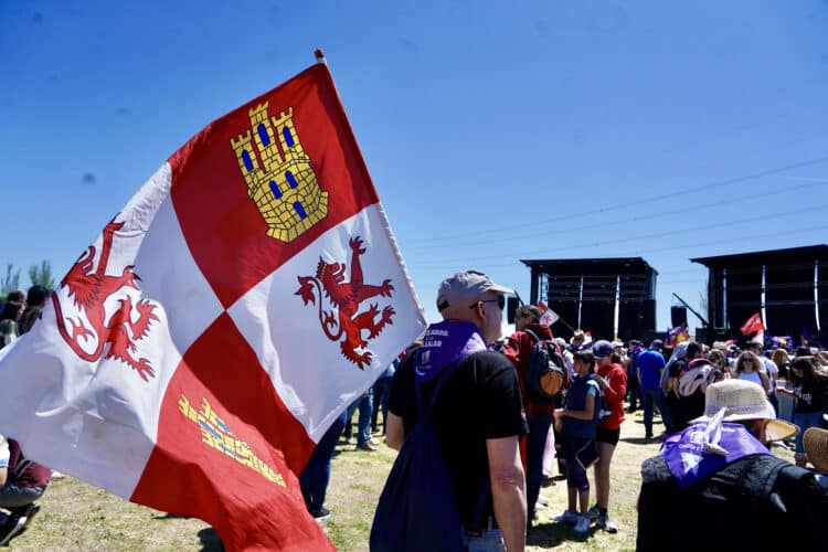 Celebración del 23 de abril, Día de la Comunidad, en Villalar de los Comuneros. / Miriam Chacón