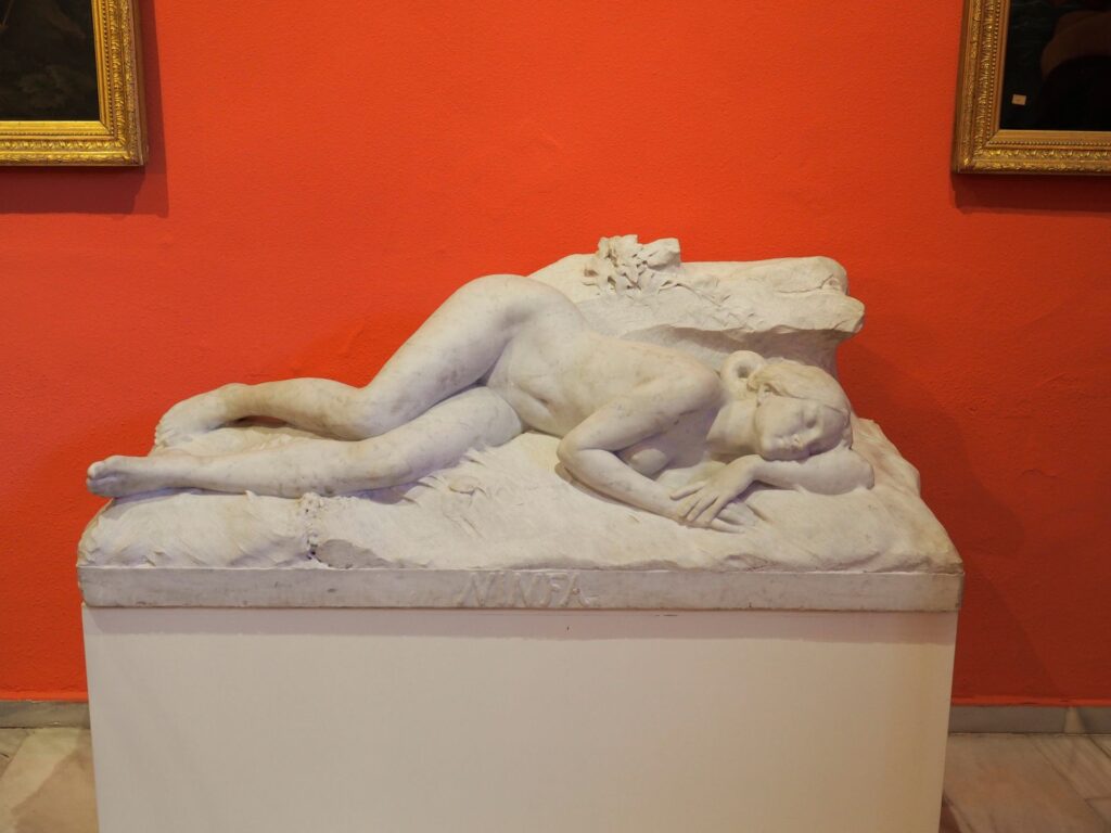 20210419 Escultura Ninfa Bosques IES Mariano Quintanilla