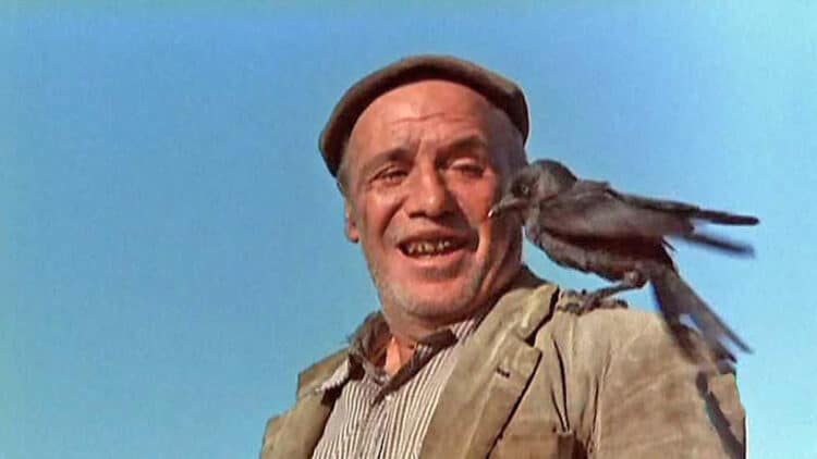 Salamanca rinde homenaje a Paco Rabal en el centenario de su nacimiento 1 Paco Rabal en ‘Los santos inocentes’. RTVE.