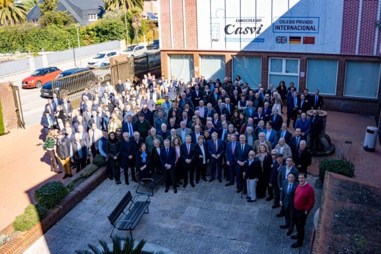 Empresarios segovianos en el exterior unen raíces y futuro en el XII encuentro anual del Grupo Casvi 1 Más de 200 invitados acudieron a la cita/HÉCTOR CRIADO