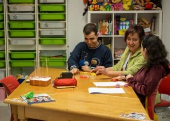 ASPACE Segovia ha recibido un incremento de solicitudes de personas que han sufrido un ictus o necesitan rehabilitación neurológica, a través del programa ICTIA. / HÉCTOR CRIADO