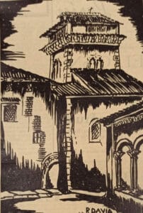 La plazuela de la Trinidad y su iglesia 5 5 Davia Hercules 1959