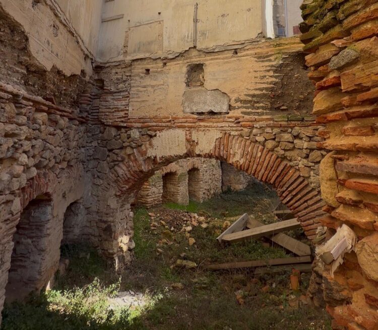 El solar contiene restos del antiguo convento de Mínimos./AYUNTAMIENTO DE SEGOVIA