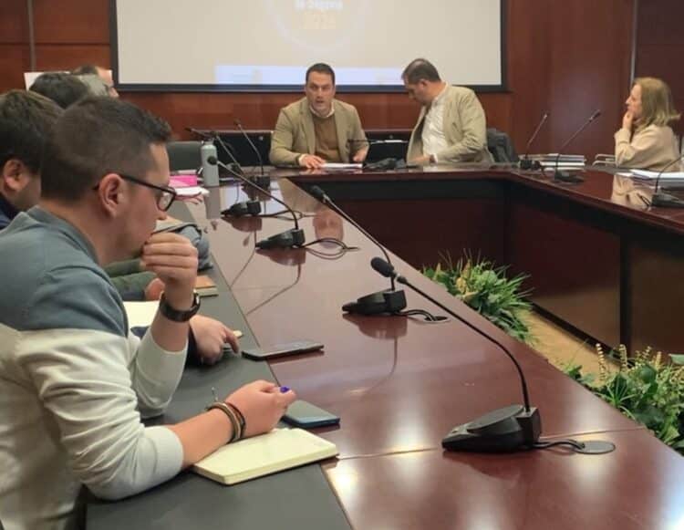 Momento de la reunión. /DIPUTACIÓN DE SEGOVIA