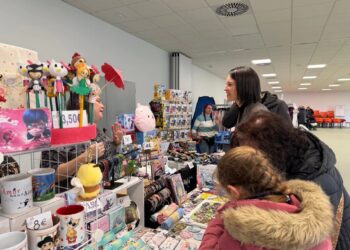 Uno de los puestos de la feria Outlet. /AYUNTAMIENTO DE SEGOVIA