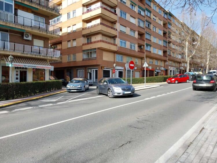 Carretera de Villacastín./ E.A.