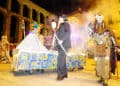 Desfile del Martes de Carnaval, en la plaza del Azoguejo. / HÉCTOR CRIADO