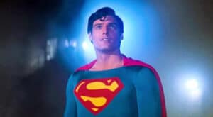 Christopher Reeve como Superman.