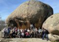 El Taller Cultural de Fuentepelayo visita el paraje de ‘El Berrocal’ / JUAN CRUZ SERRANO