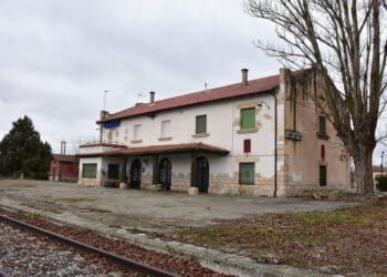 Estación de tren de Campo de San Pedro. / A.M.