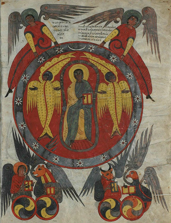 Hallan posibles restos del cenobio de San Pedro de Valeránica 1 Del templo, célebre por su scriptorium, se conservan numerosas obras, como este folio del manuscrito Moralia in Job.