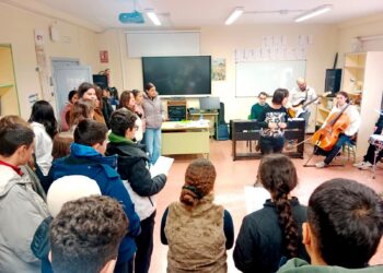 Interpretación del ‘Himno a la alegría’ / JCYL