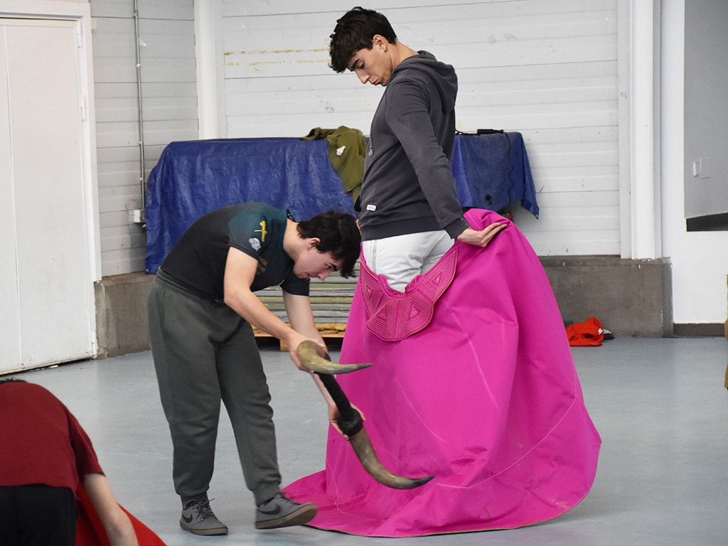 Donde los sueños no entienden de prohibiciones 4 Jesús Manso interpreta una chicuelina. / A.M.