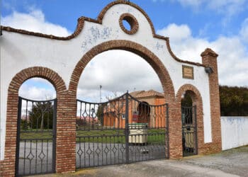 Entrada de la Finca 'Las Contentas'. / A.M.