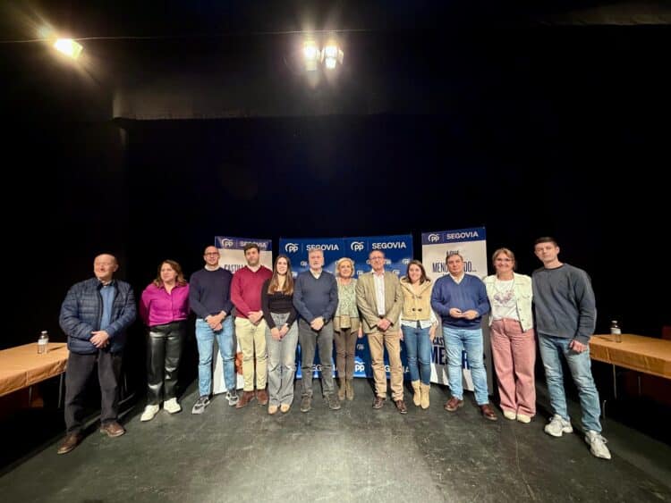 Reunión celebrada en Palazuelos de Eresma / PP DE SEGOVIA