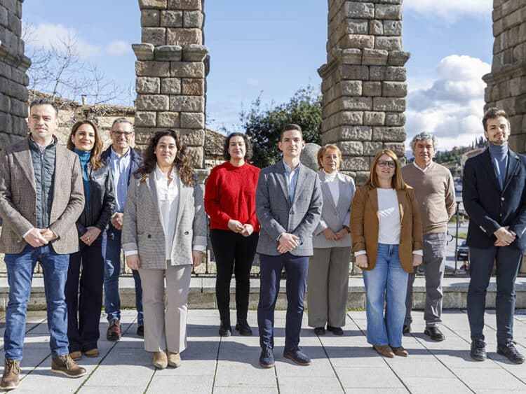 Presentación de la candidatura del PSOE de Segovia a las Cortes de Castilla y León. / NACHO VALVERDE - ICAL