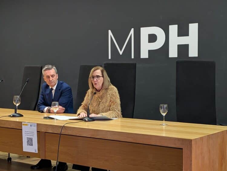 La presidenta de la CHD, María Jesús Lafuente, presenta el EPTI del cuarto ciclo de planificación hidrológica del Duero.